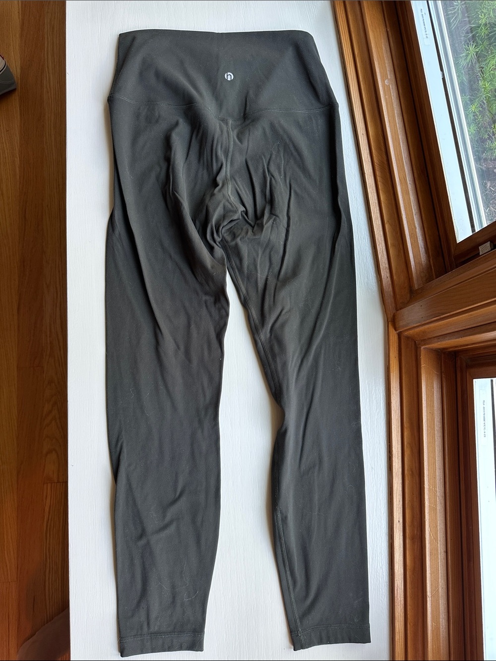 Amazon Black Women's Leggings with Subtle Logo